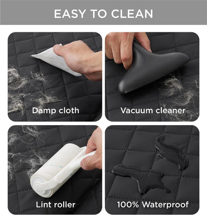 FurFort BackSeat Pro — Waterproof Dog Car Seat Cover & Hard Bottom Extender